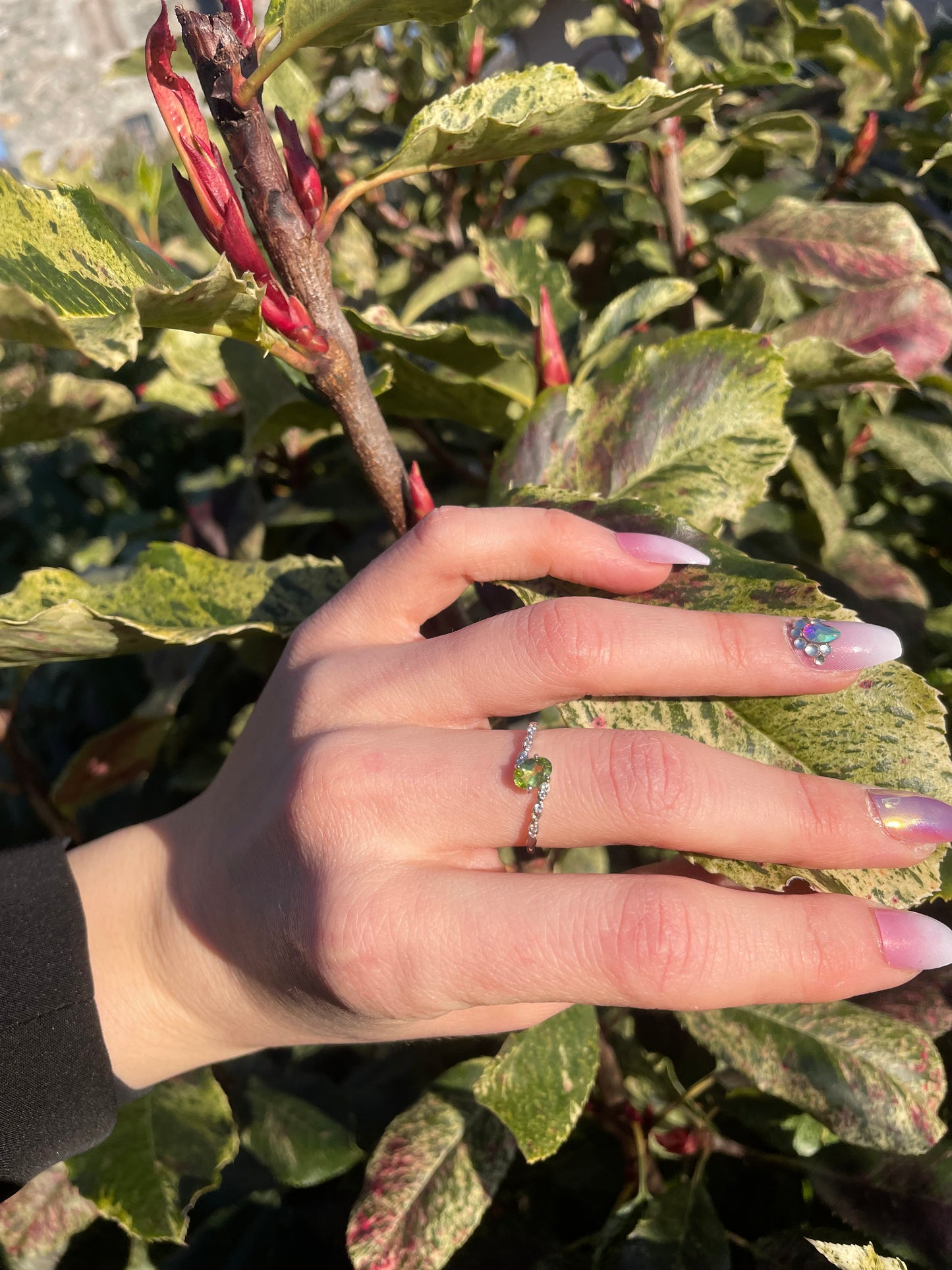 Anello in Peridoto s925