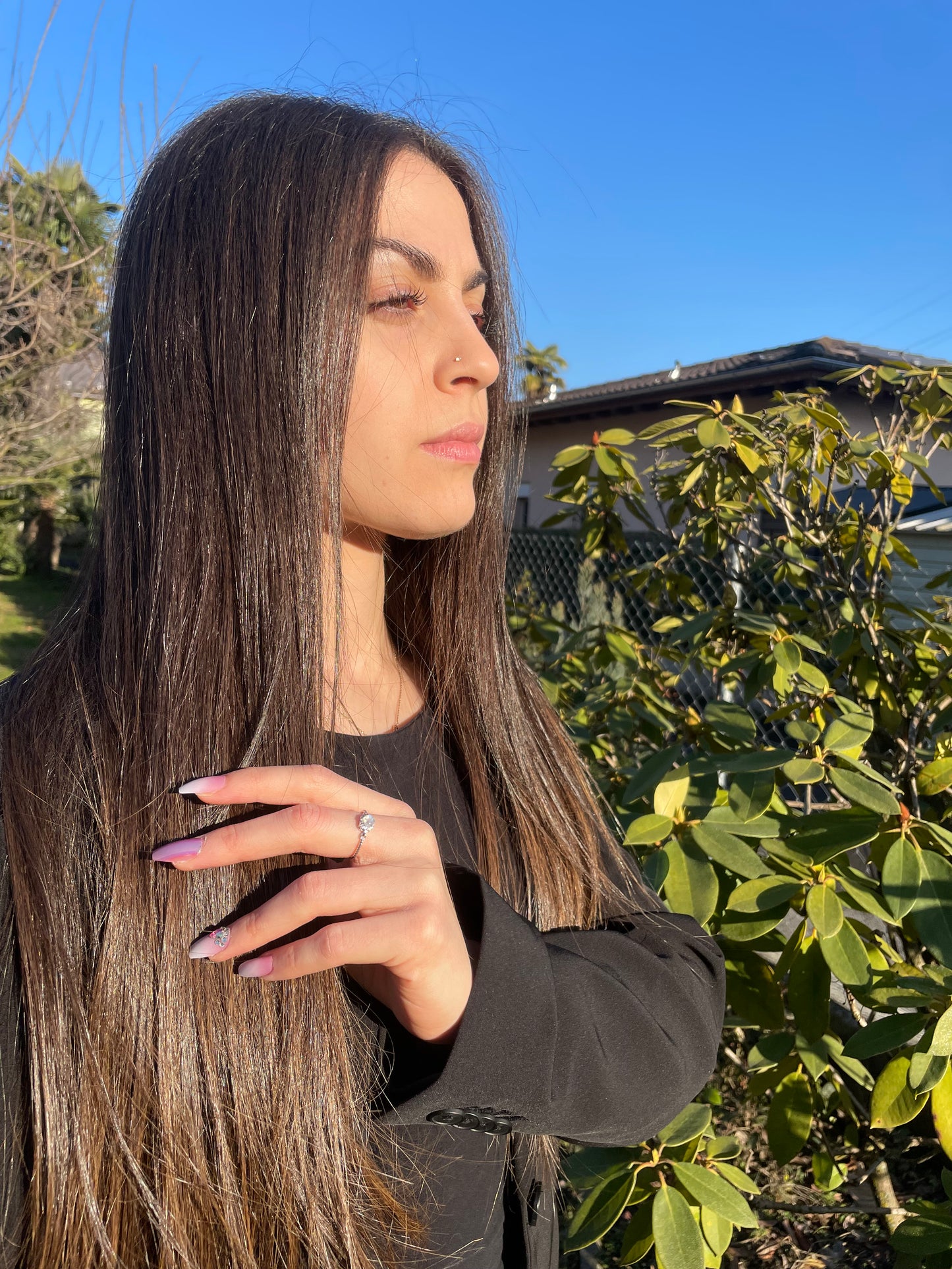 Anello in Pietra di Luna s925