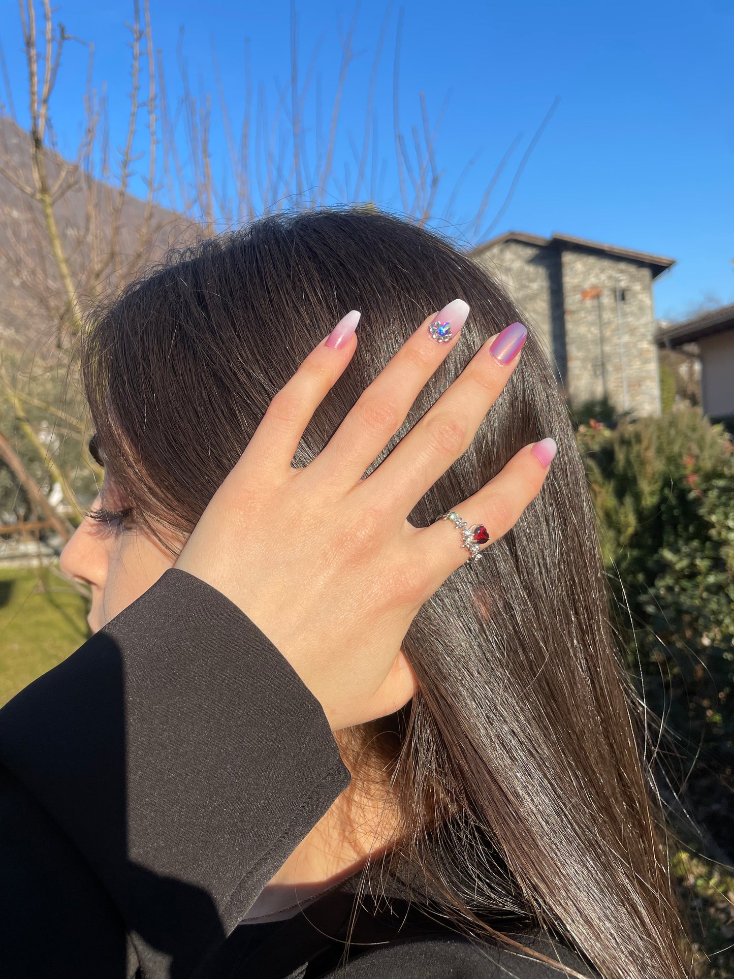 Anello in Granato s925