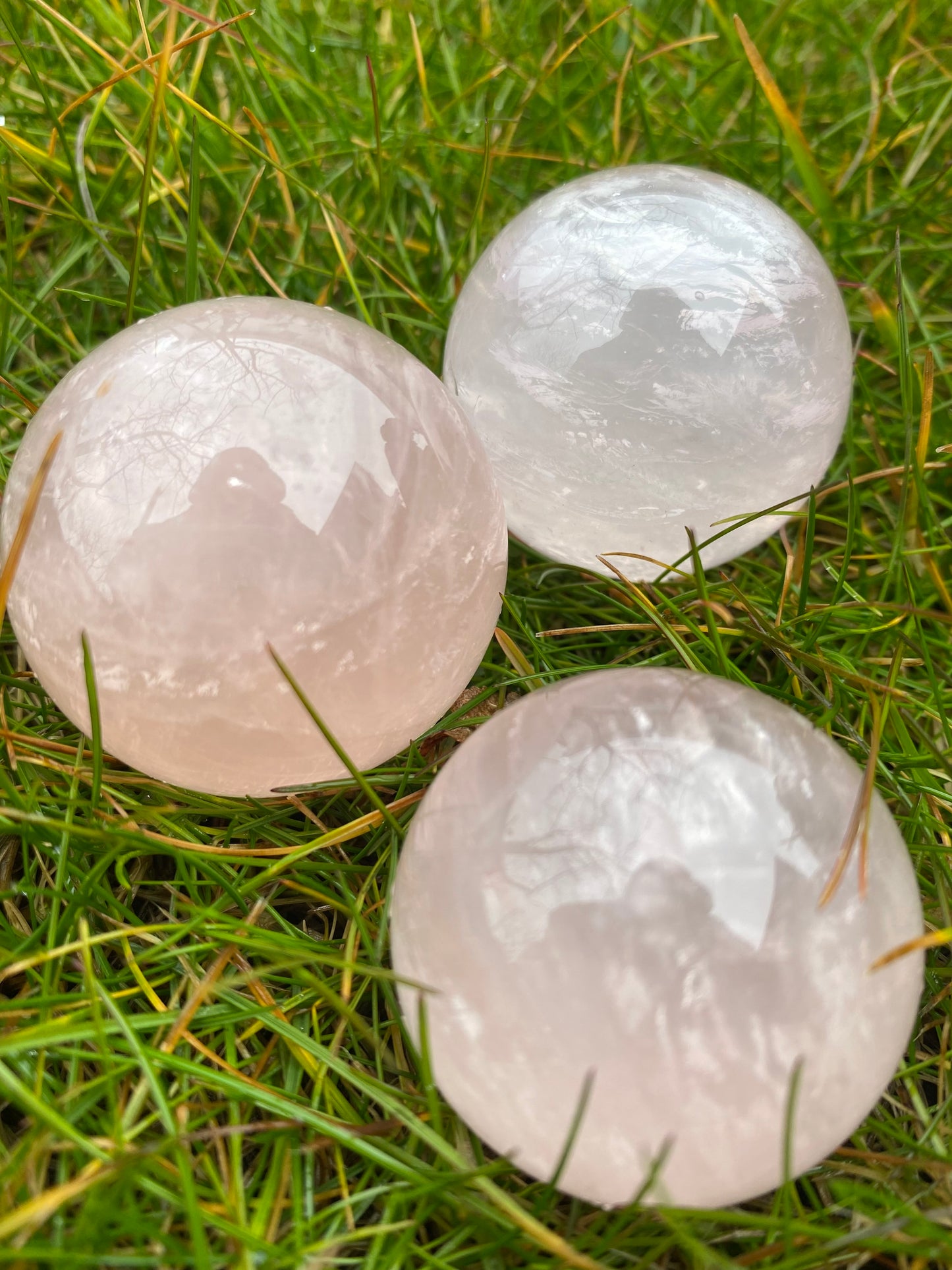 Sfera in Quarzo Rosa