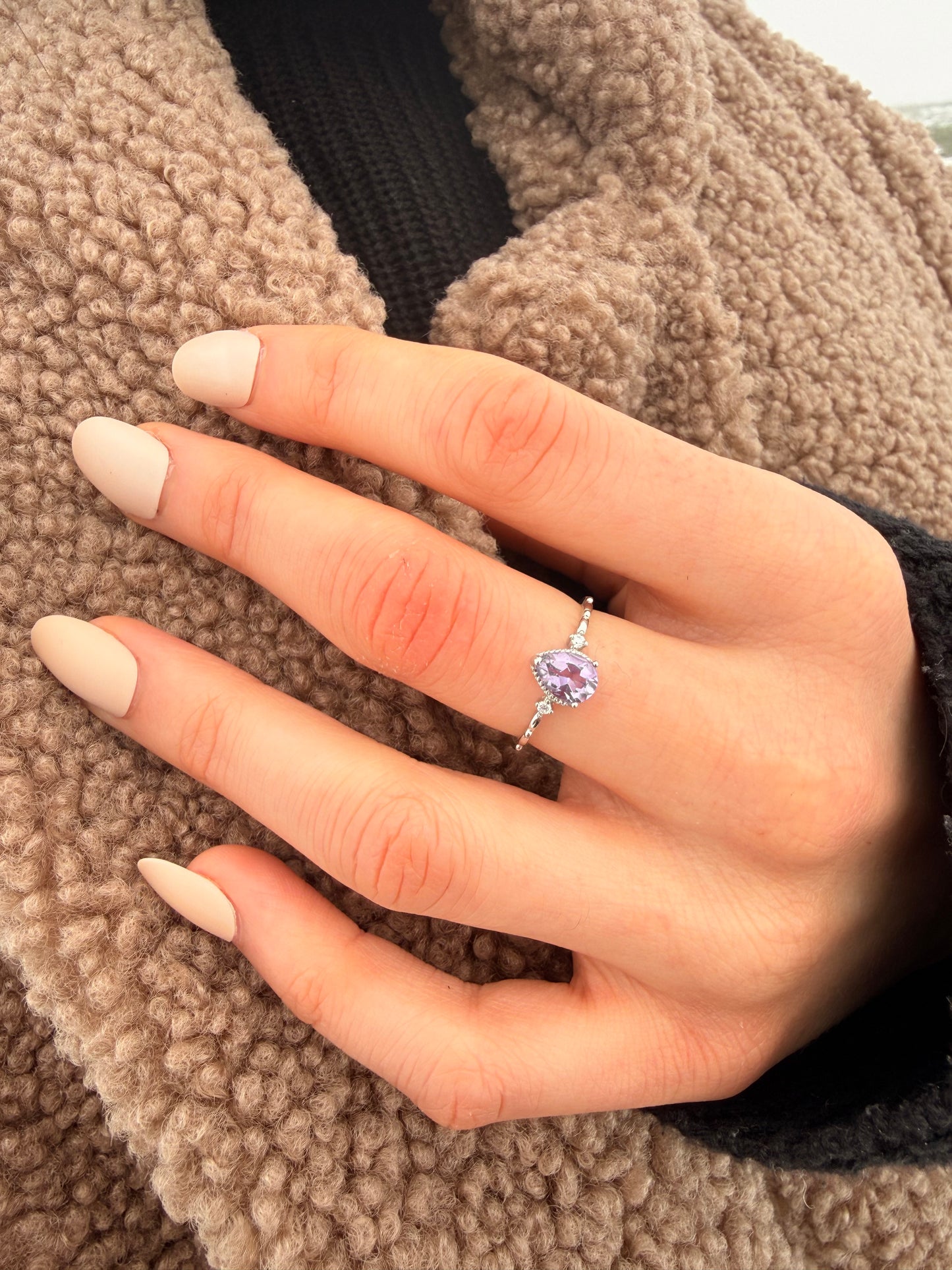 Anello in Ametista s925