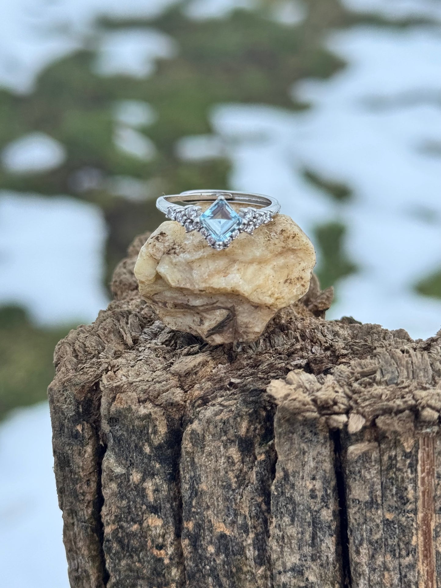 Anello in Topazio s925