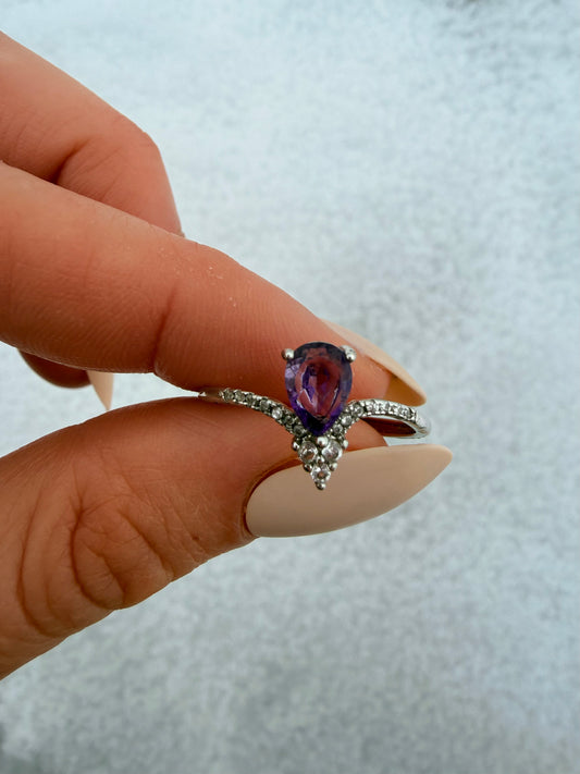 Anello in Ametista s925