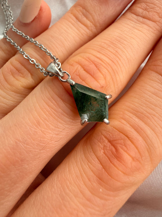 Pendente Agata Muschiata s925