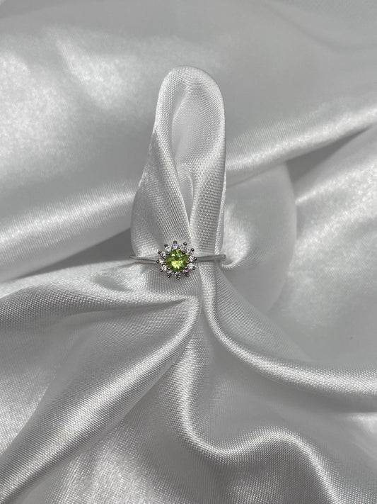 Anello in Peridoto s925