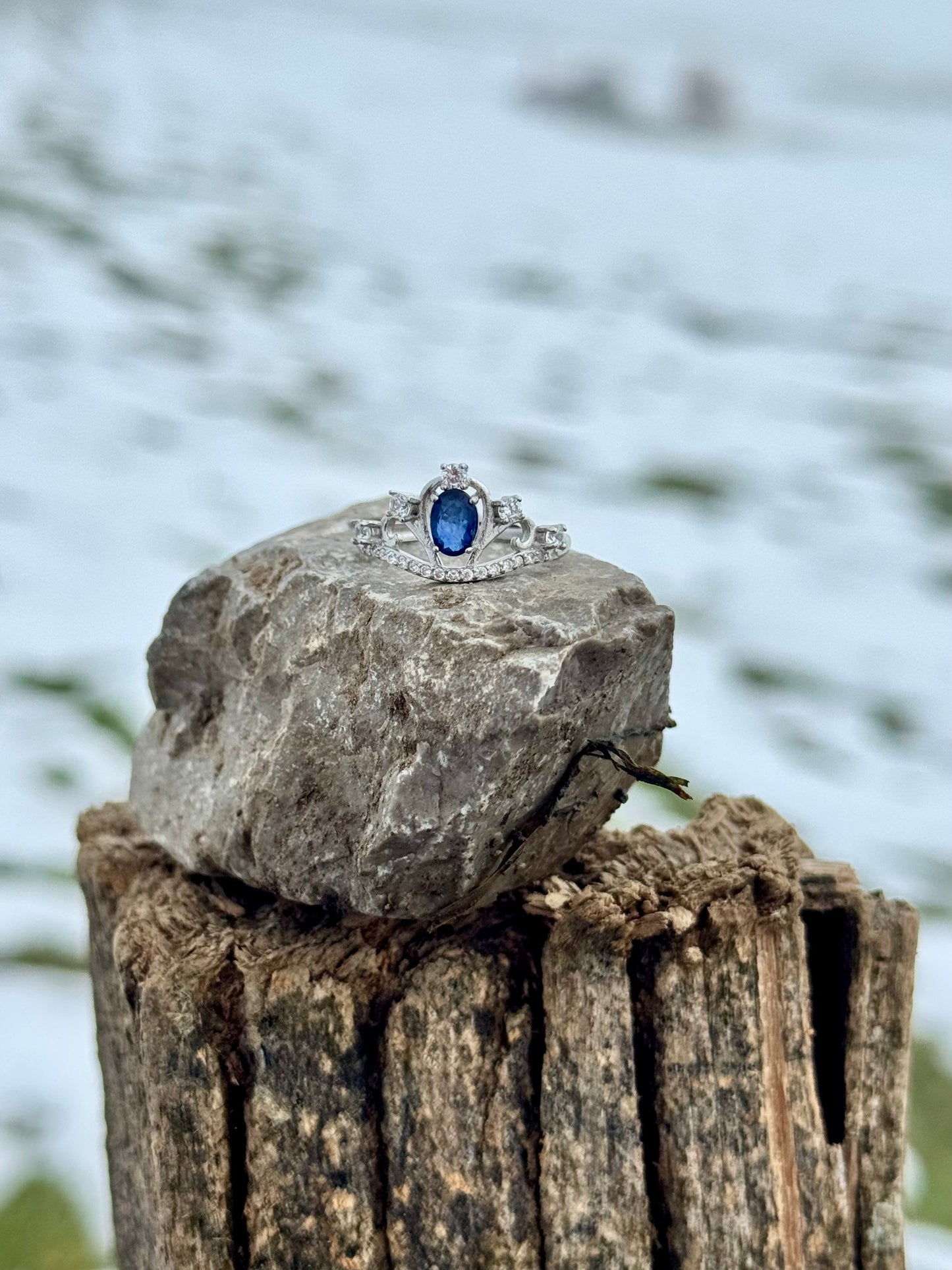 Anello in Zaffiro s925