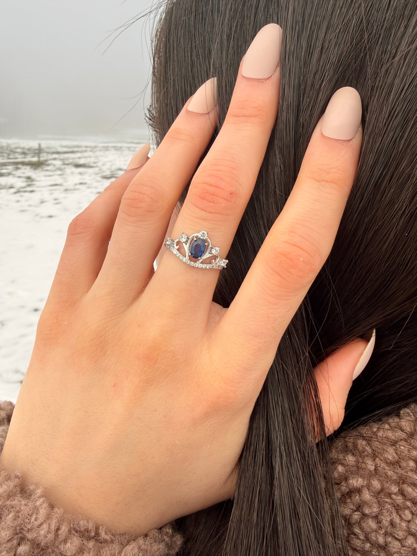 Anello in Zaffiro s925