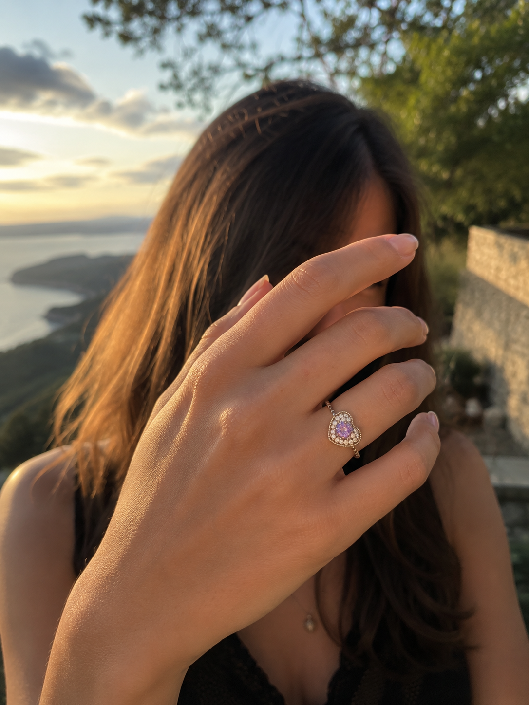 Anello in Ametista s925