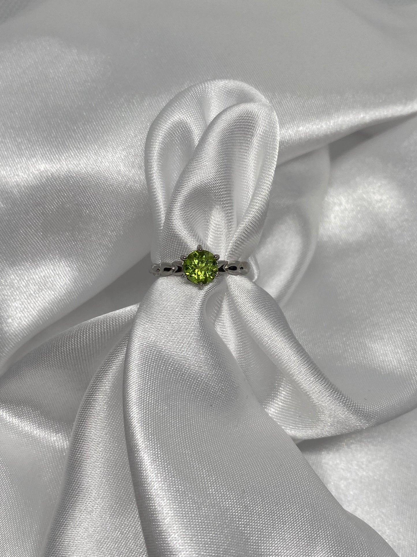 Anello in Peridoto s925