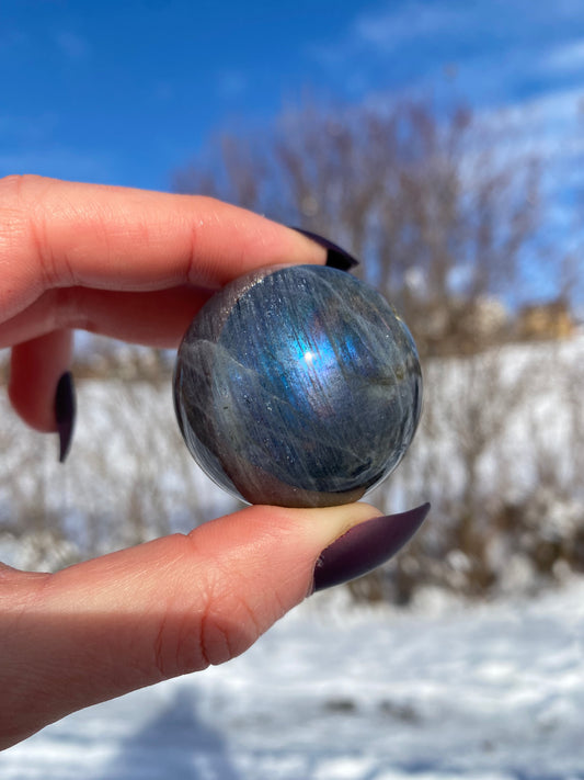 Sfera in Labradorite