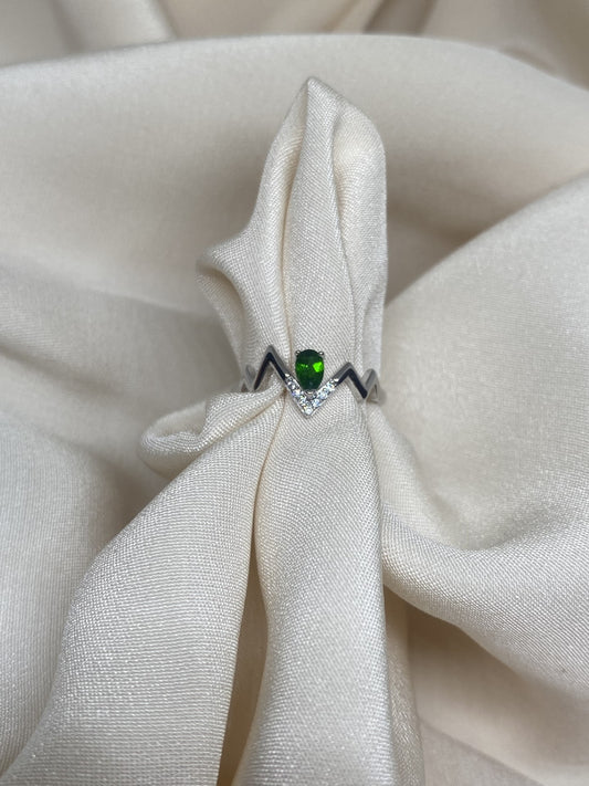 Anello in Diopside s925