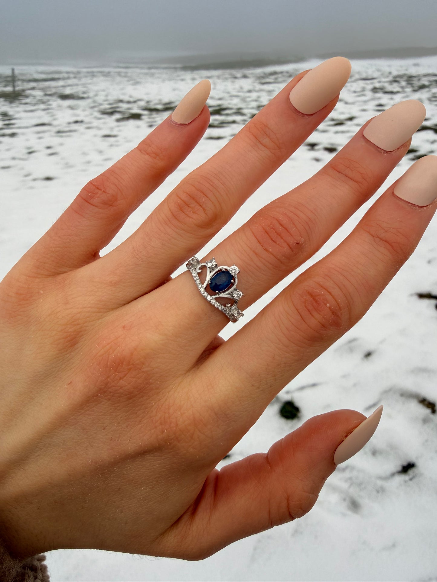 Anello in Zaffiro s925